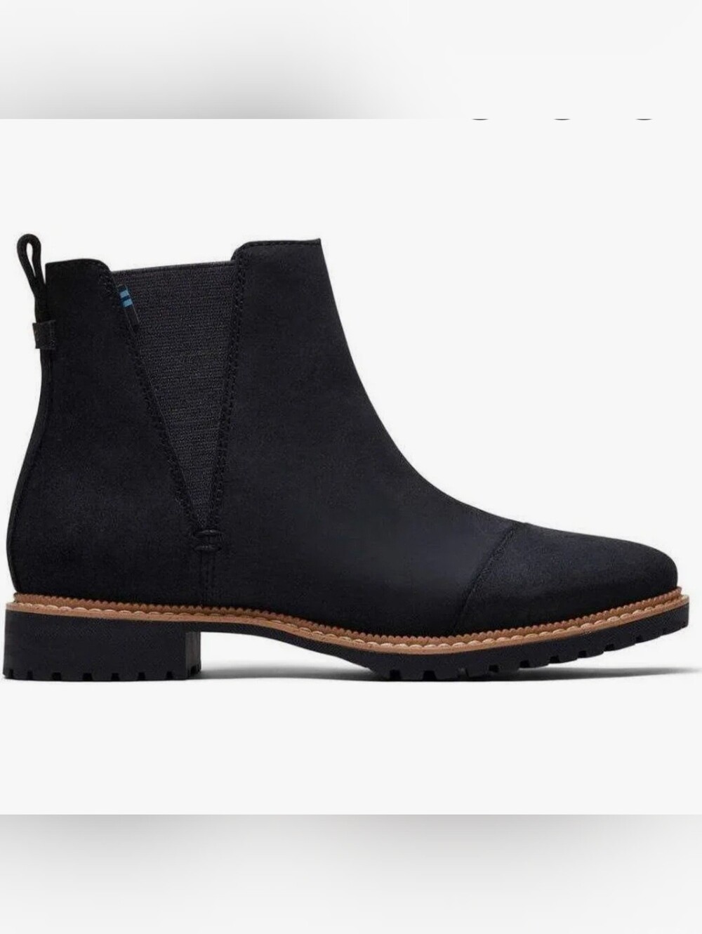 Toms Shoes Cleo Chelsea Boots Women- Black